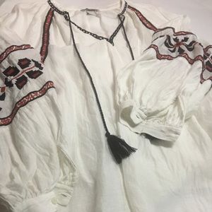 Aztec H&M blouse